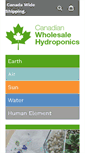 Mobile Screenshot of canadianwholesalehydroponics.com